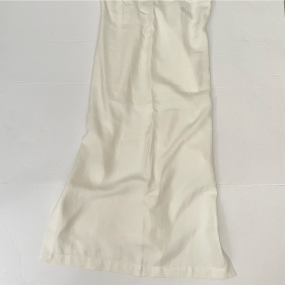 HAIGHT. Off white Paula woven midi dress small - Picture 8 of 13